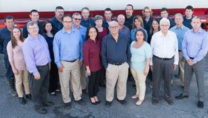 Picture of the Anchem team standing outside
