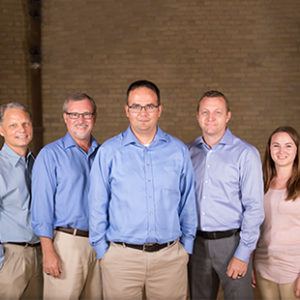 A picture of part of the Anchem team