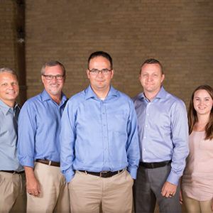 A picture of part of the Anchem team