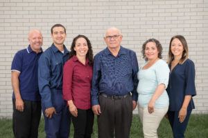 Picture of the Anchem team standing outside